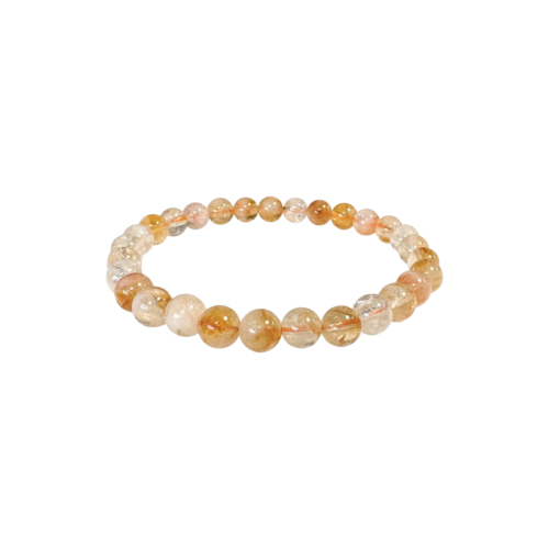 Bracelet Citrine Citrine Joie Confiance en soi Abondance Créativité