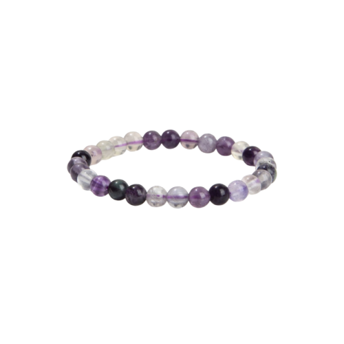 Bracelet Fluorite Violette Fluorite violette Organisation Concentration Clarté mentale Équilibre