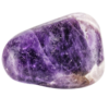 Améthyste roulée Pierre améthyste brute et roulée en lithothérapie