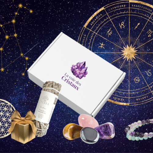 Composition Box astrologique en lithothérapie