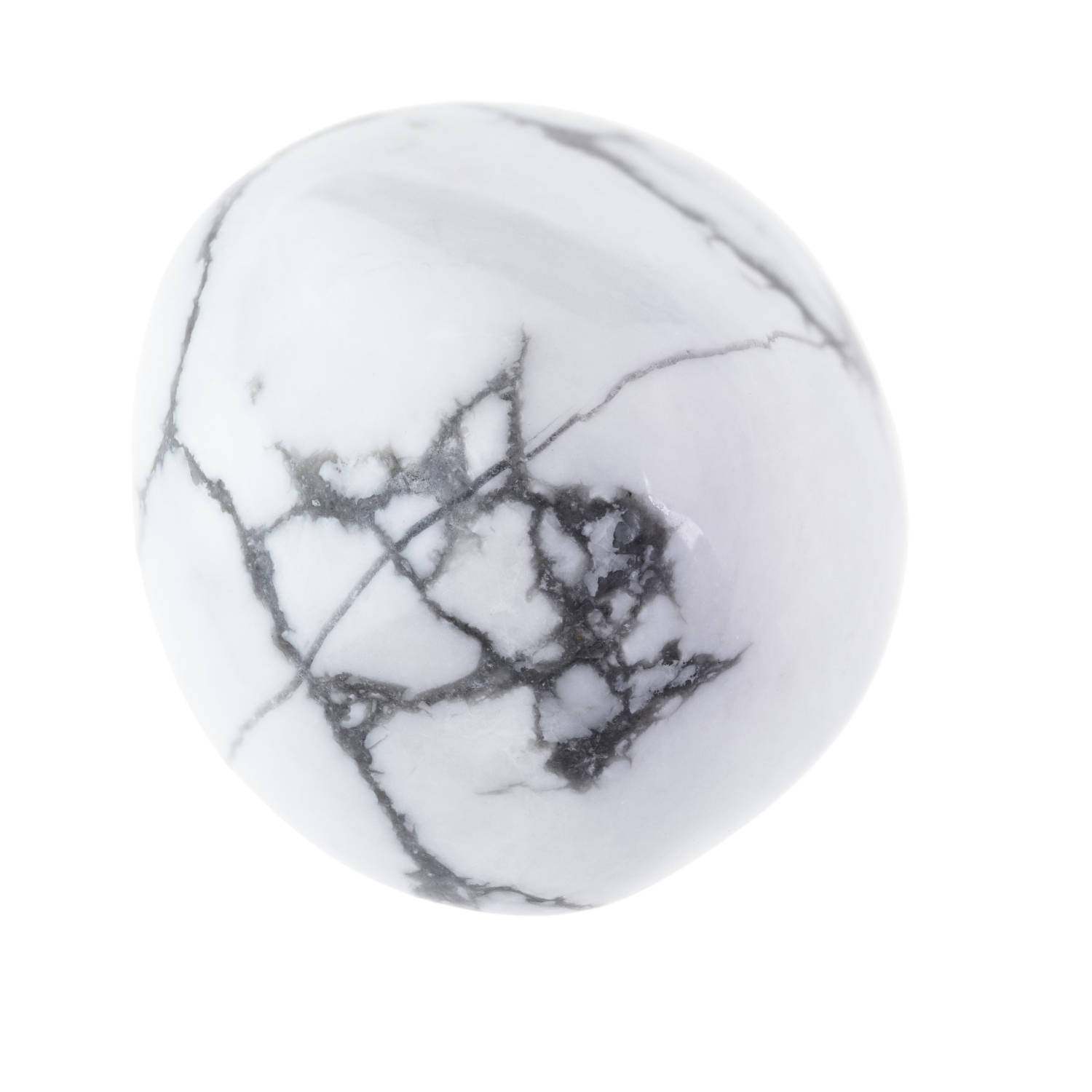 <strong>Howlite</strong> <br> Apaisement <br> Patience  <br>Clarté<br> Sérénité
