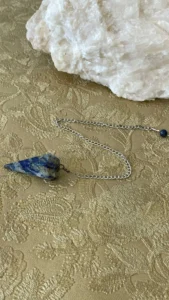 pendule lapis lazuli