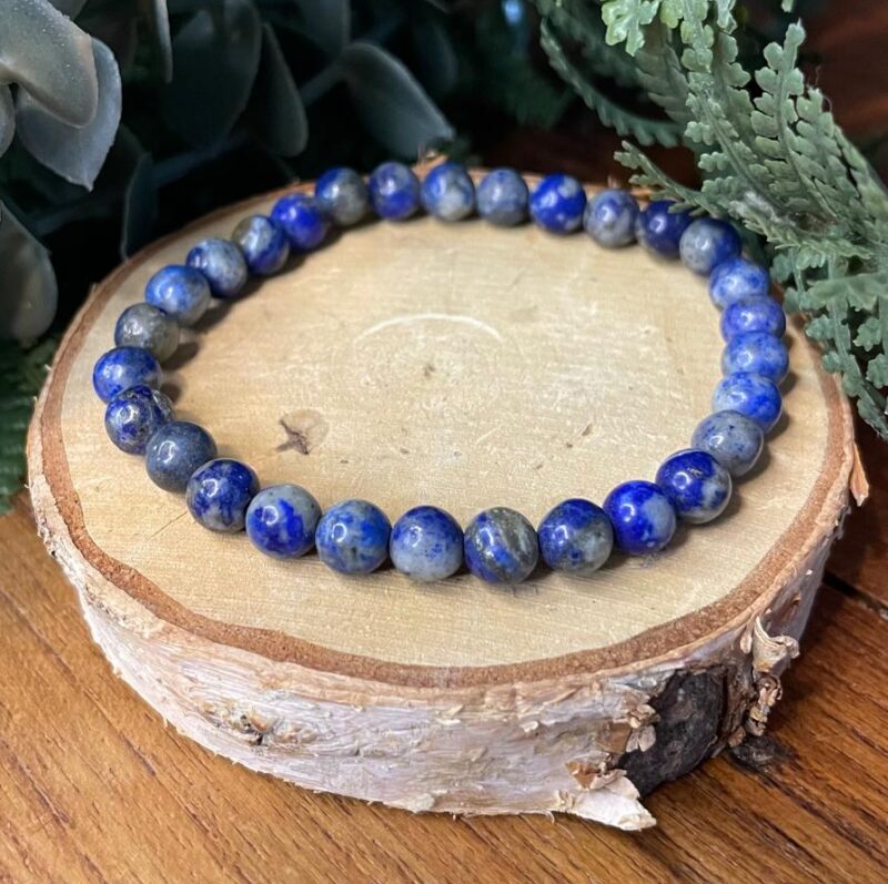 bracelet pierre lapis lazuli