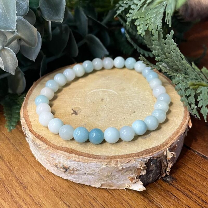 bracelet pierre amazonite