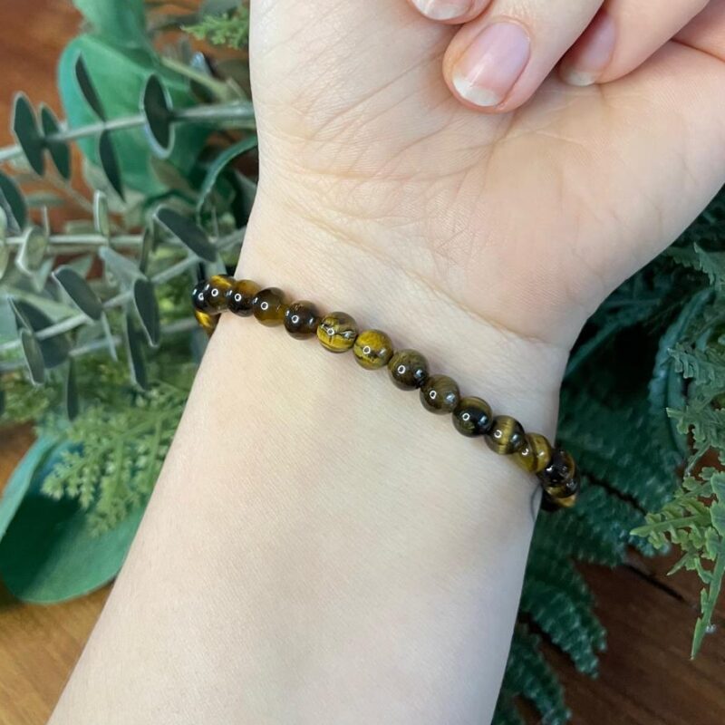 bracelet pierre oeil de tigre