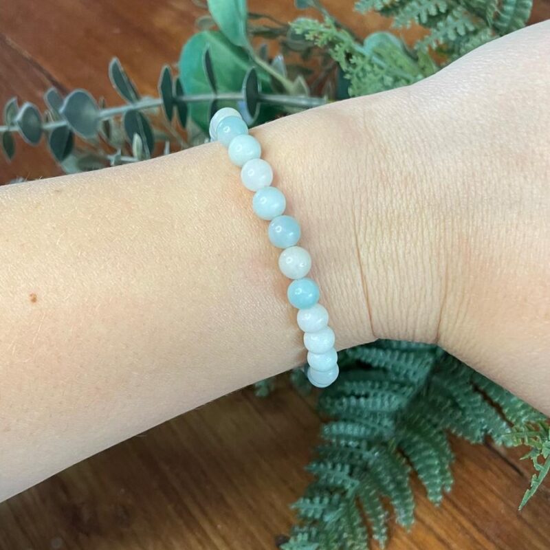bracelet pierre amazonite