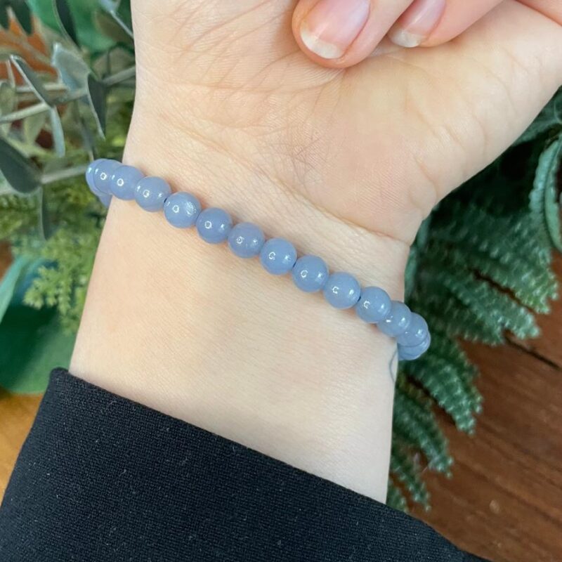 Bracelet pierre angélite