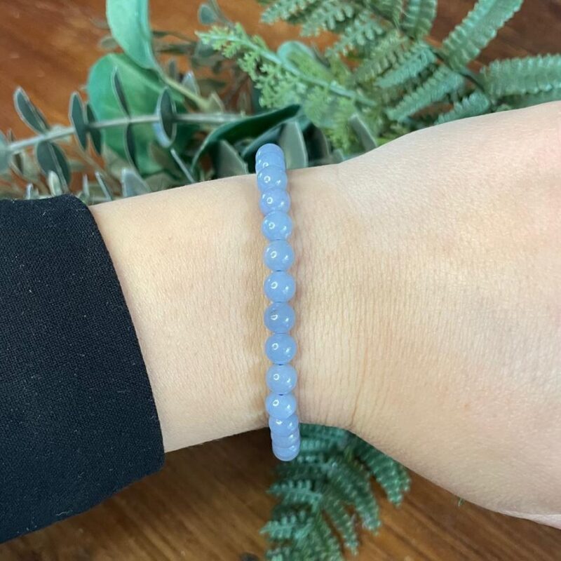 Bracelet pierre Angélite