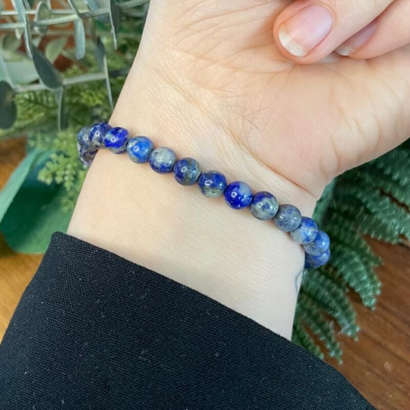 bracelet pierre lapis lazuli
