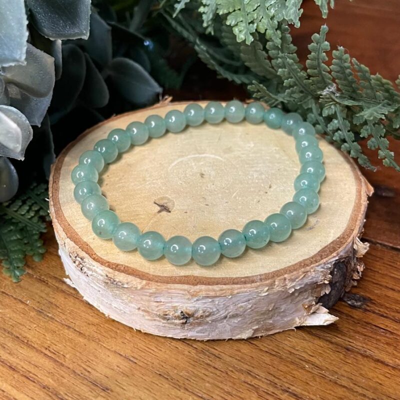 bracelet pierre aventurine verte
