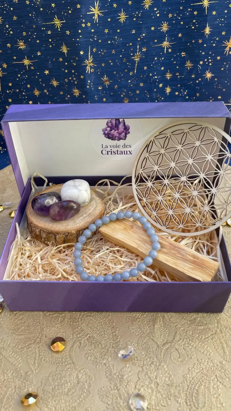 Coffret lithothérapie stress et anxiété
