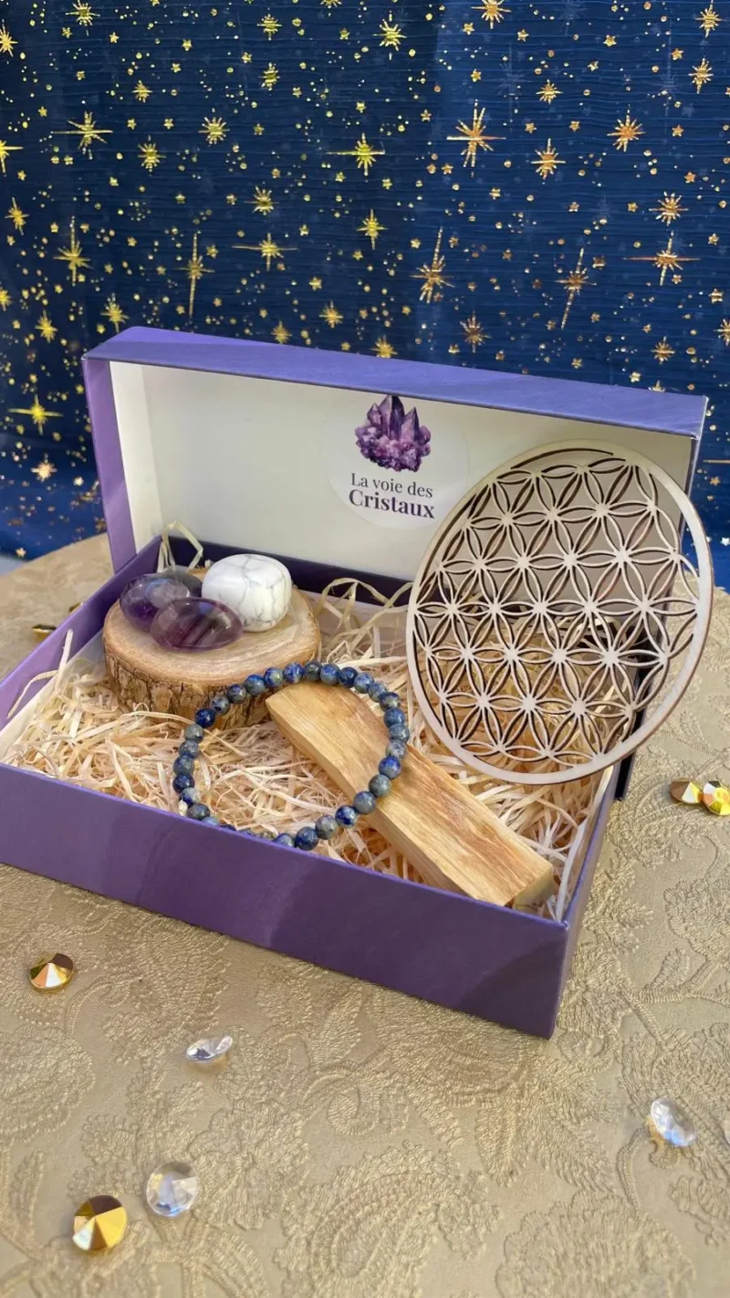 Coffret lithothérapie maux de tête et migraines