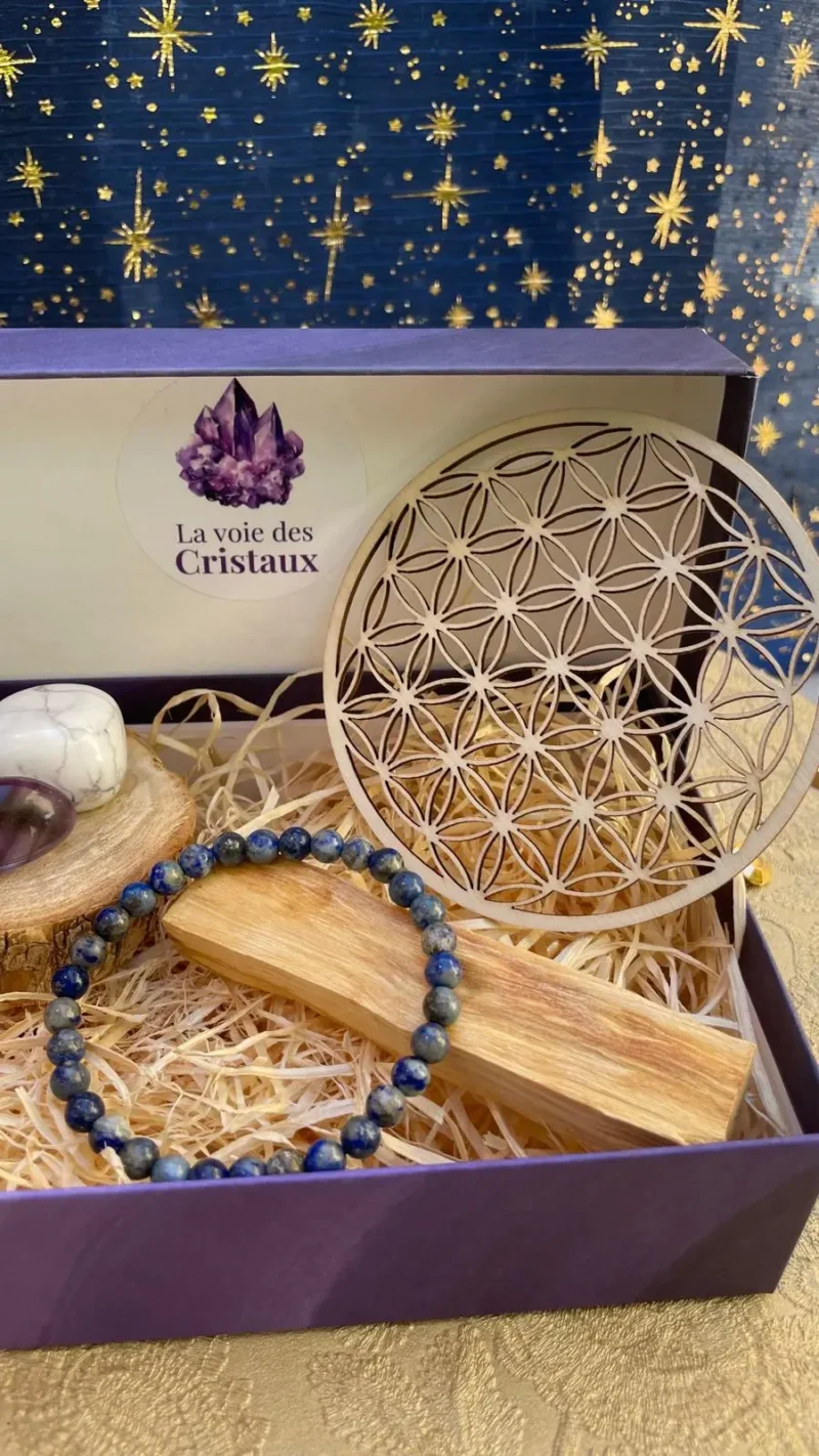 Coffret lithothérapie maux de tête et migraines