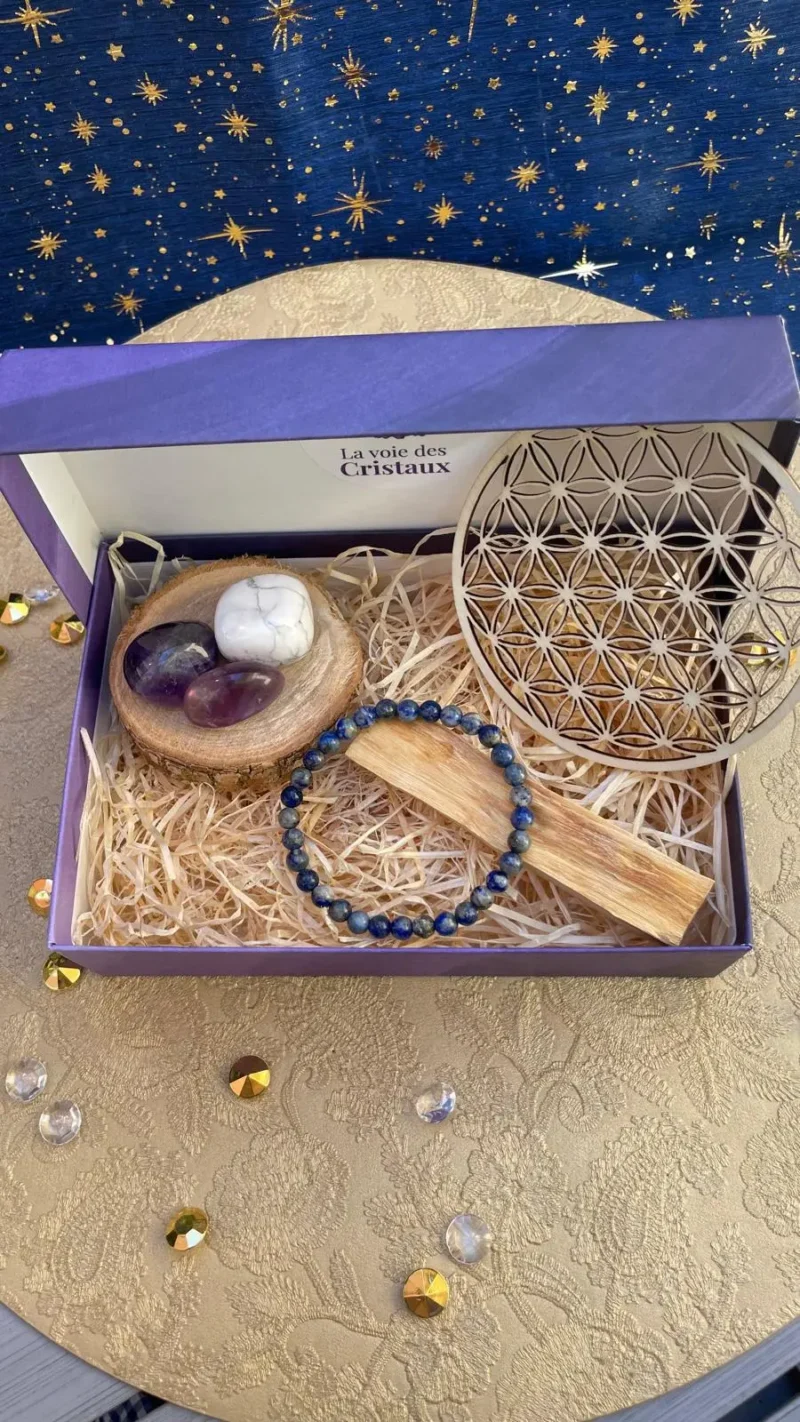 Coffret lithothérapie maux de tête et migraines