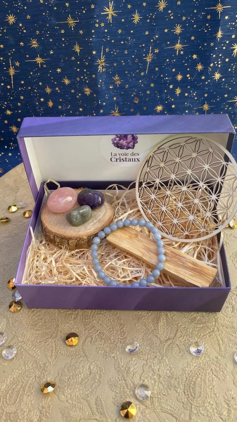 Coffret lithothérapie lacher prise