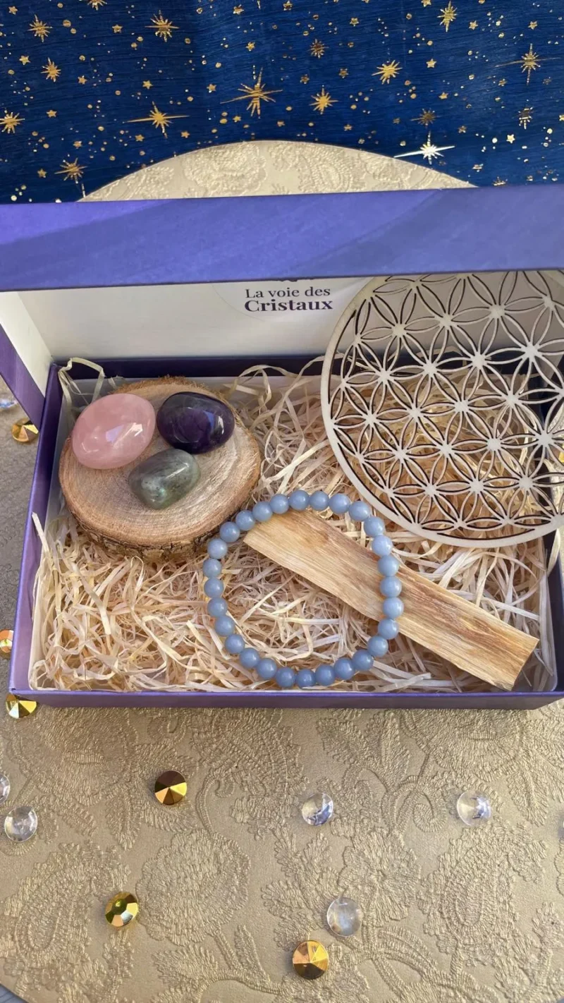 Coffret lithothérapie lacher prise