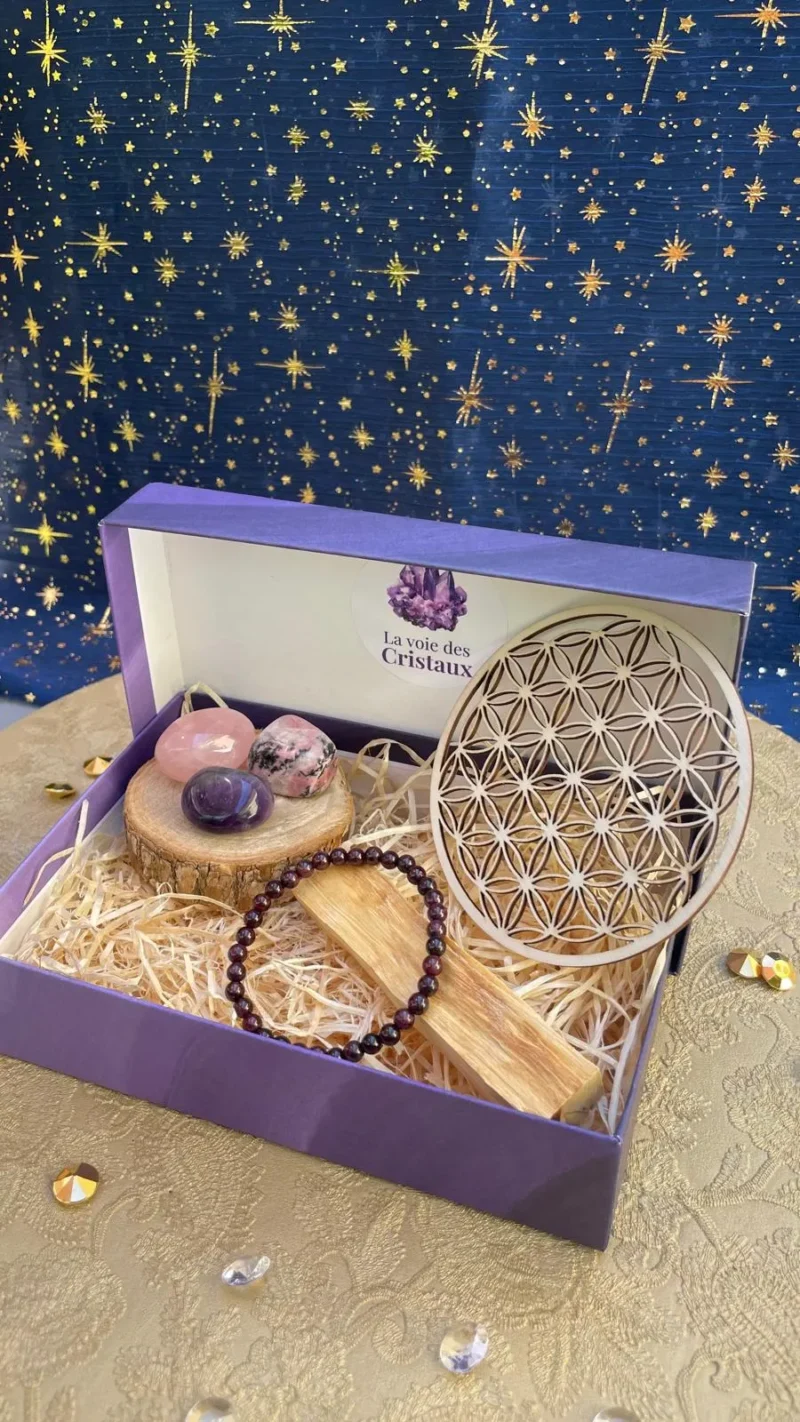 coffret lithothérapie amour et relation