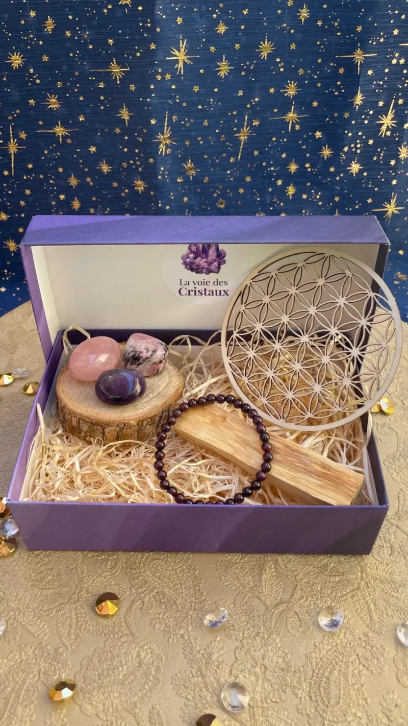 coffret lithothérapie amour et relation