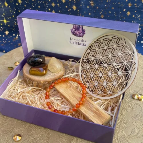 Coffret lithothérapie confiance et estime de soi Coffret lithothérapie confiance et estime de soi