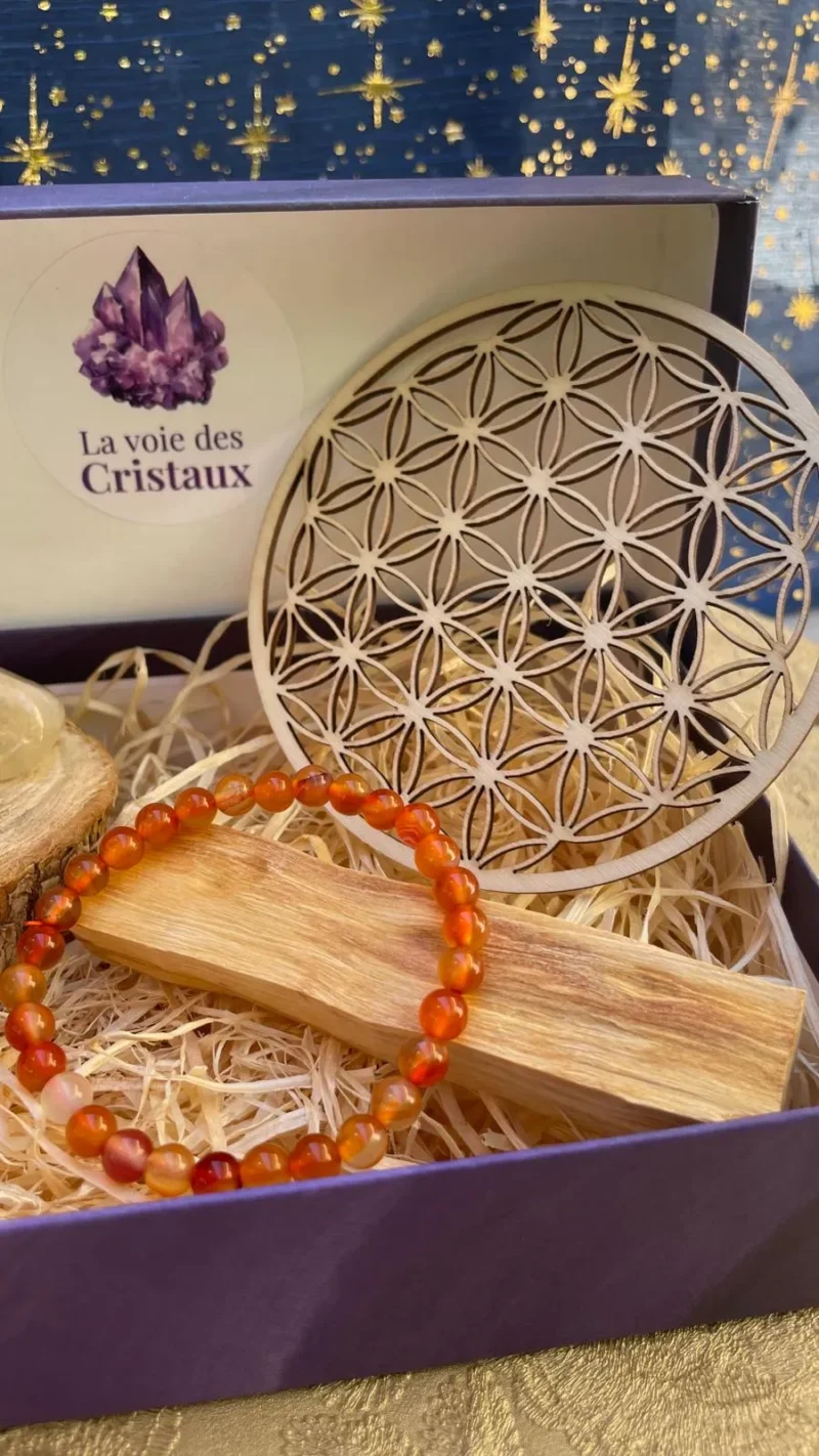 Coffret lithothérapie confiance et estime de soi