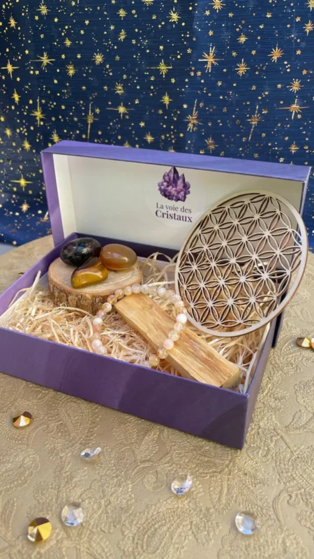 Coffret lithothérapie énergie et vitalité