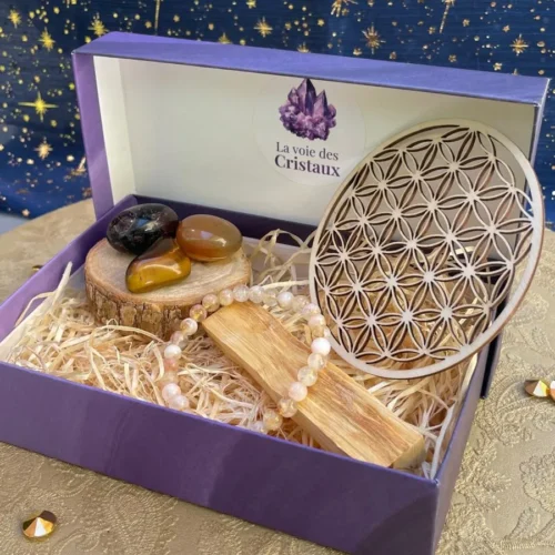 Coffret lithothérapie énergie et vitalité