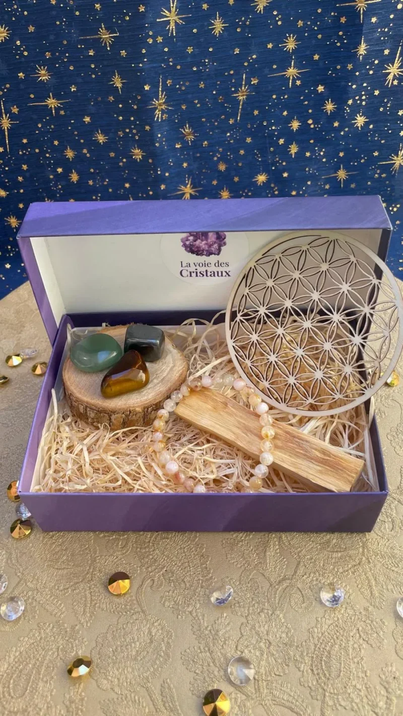 Coffret lithothérapie Chance et abondance