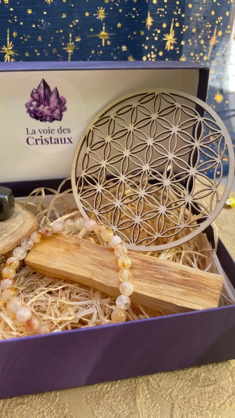 Coffret lithothérapie Chance et abondance