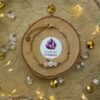 Bracelet chaine grand maillon acier inoxydable quartz rose